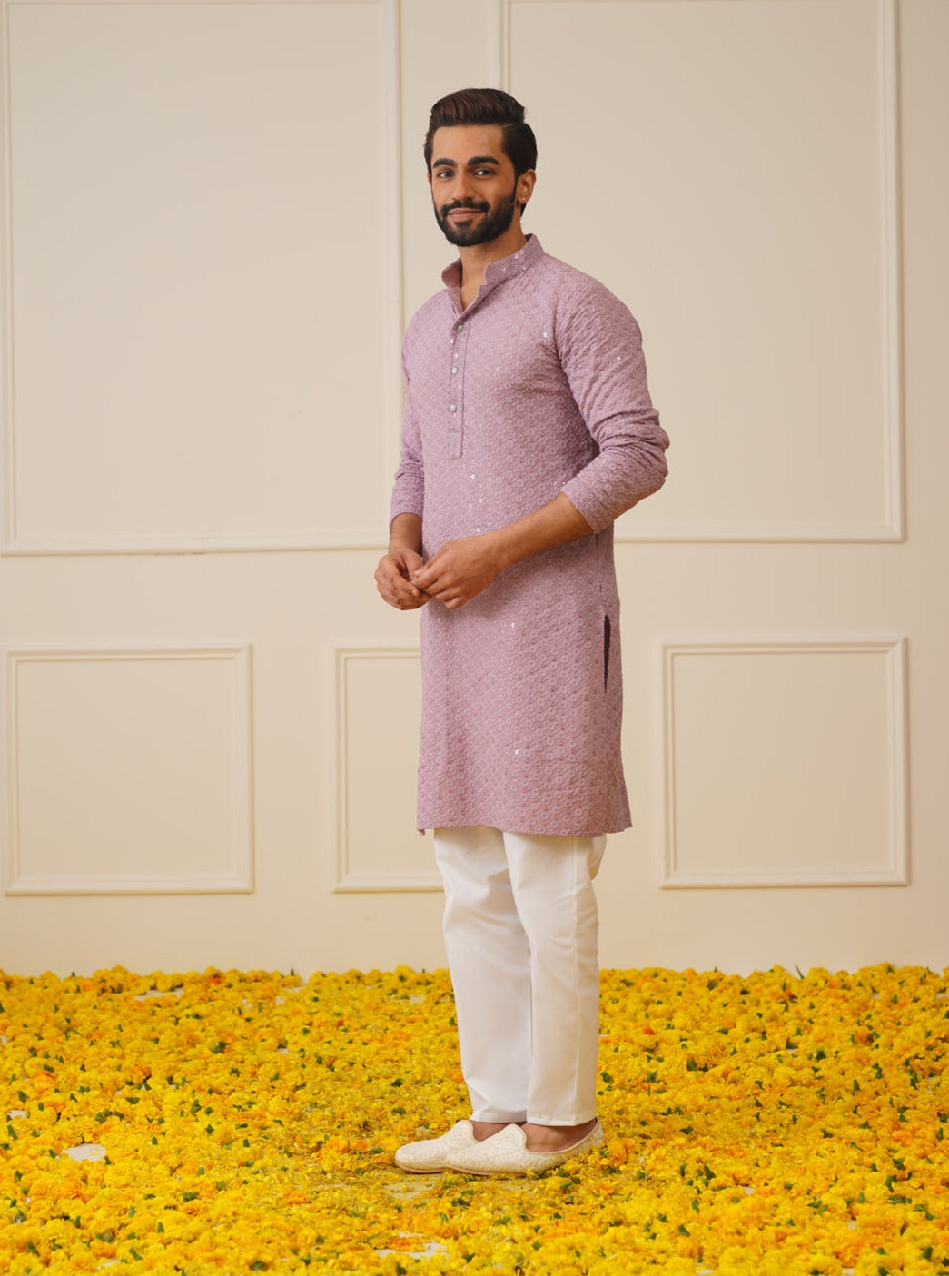  Indian Wear t-purple | DesiQlo