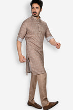 Cotton Kurta for Men - Multicolor | KPPR12296A