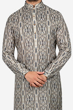 Cotton Kurta for Men - Multicolor | KPPR12295G