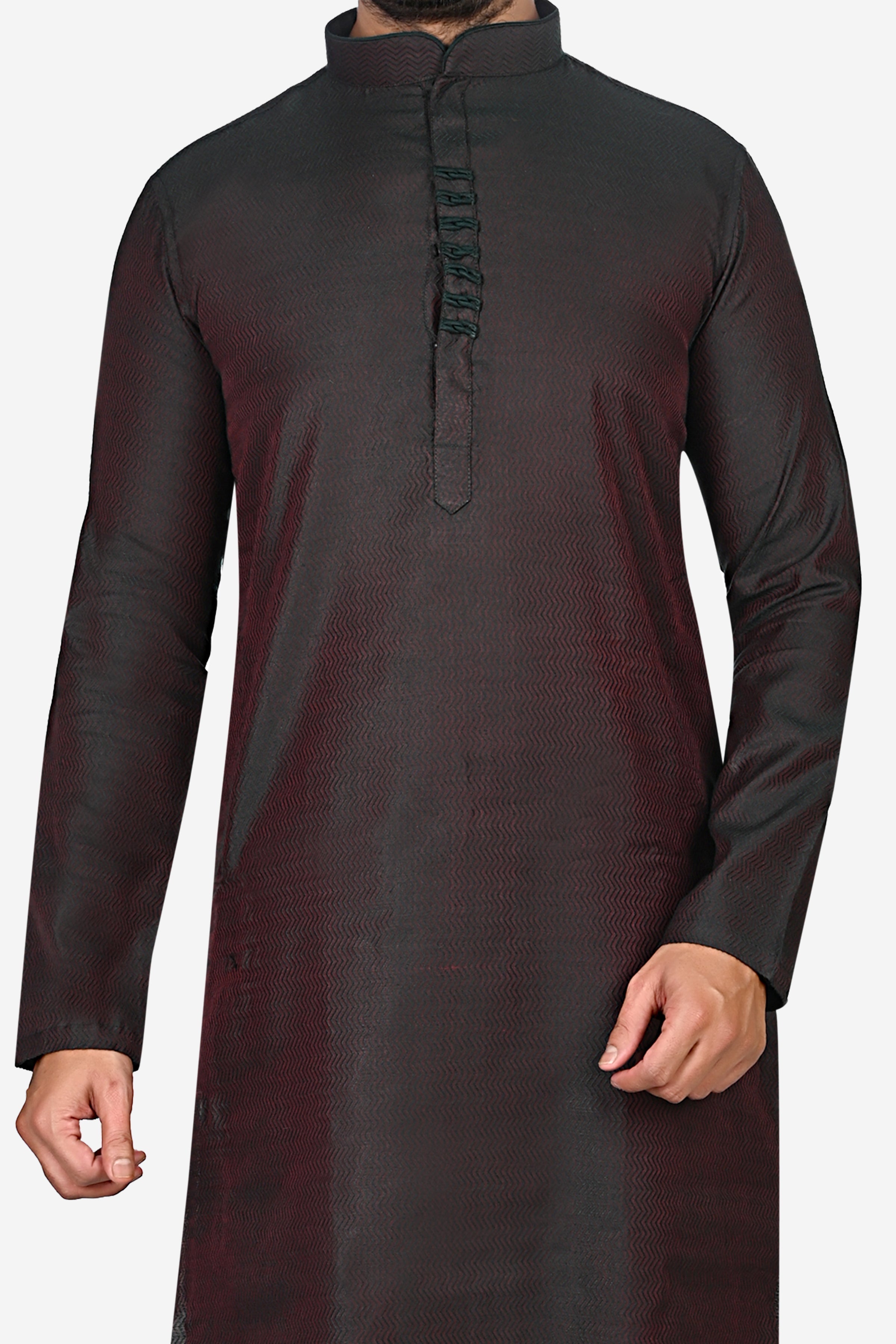 Cotton Kurta for Men - Green | KPDU861953