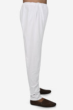 Cotton Pyjama for Men - White | PJRRPC38