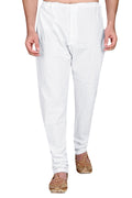 Cotton Pyjama for Men - White | PJRRPC38