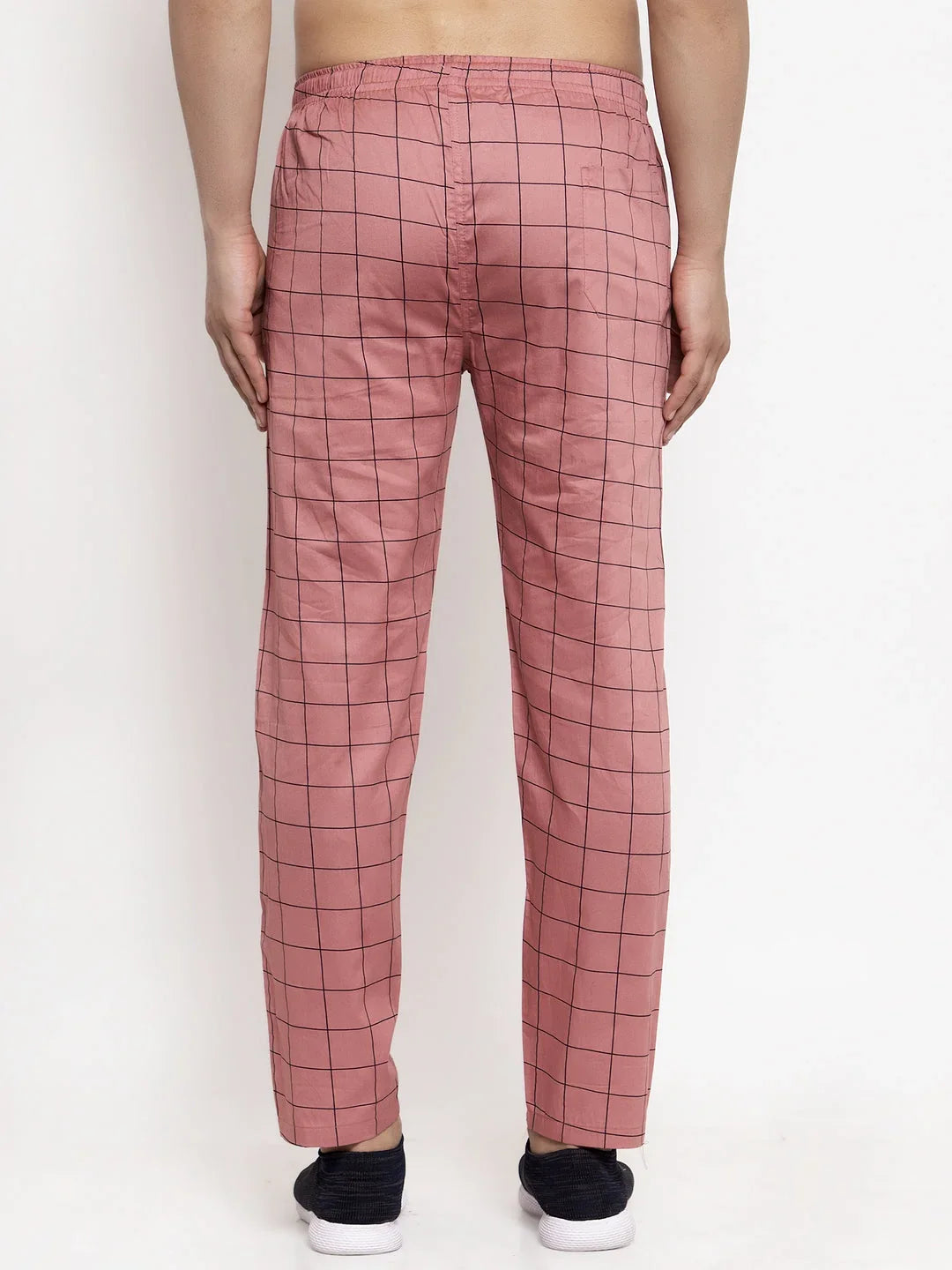 Orange Cotton Solid Active wear JOG_012Peach | DesiQlo