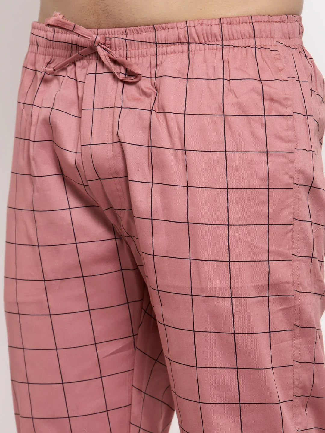 Orange Cotton Solid Active wear JOG_012Peach | DesiQlo