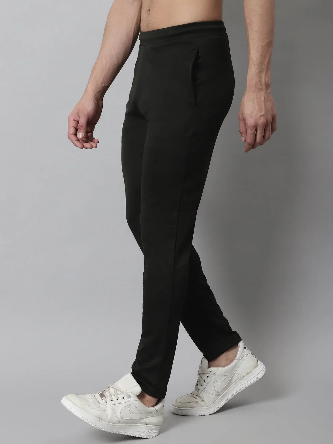 Green Polyester Solid Active wear for Men | DesiQlo India
