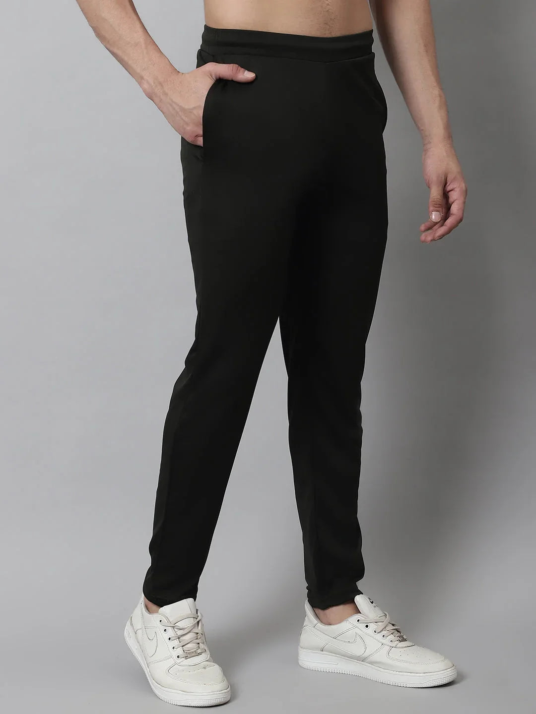 Green Polyester Solid Active wear for Men | DesiQlo India