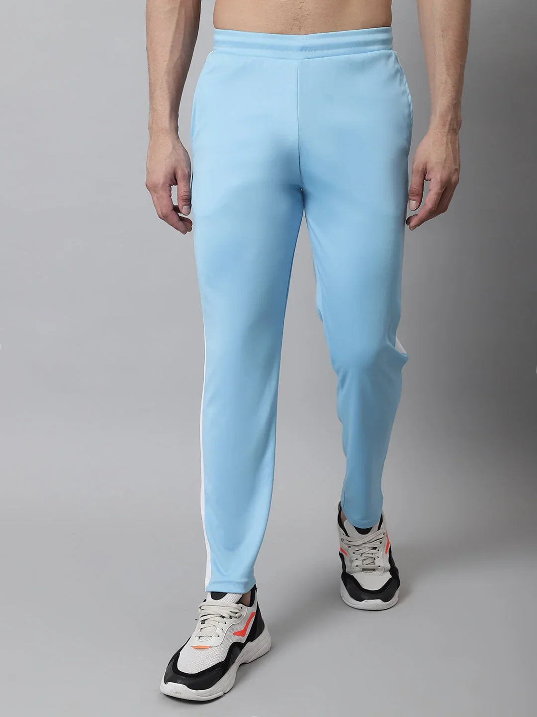 Blue Polyester Solid Active wear for Men | DesiQlo India