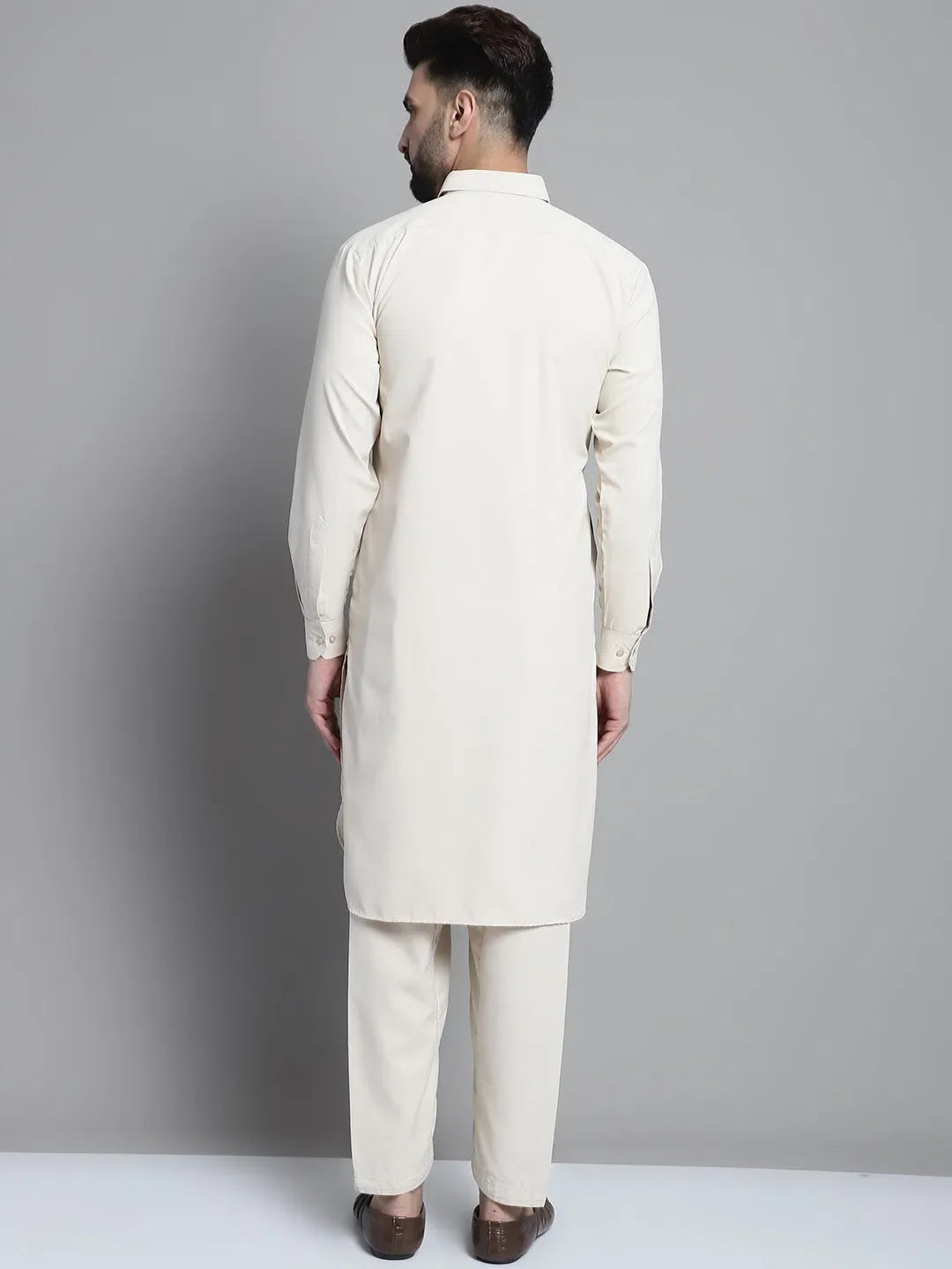 Cream Cotton Solid Indian Wear JOKP_696Cream | DesiQlo