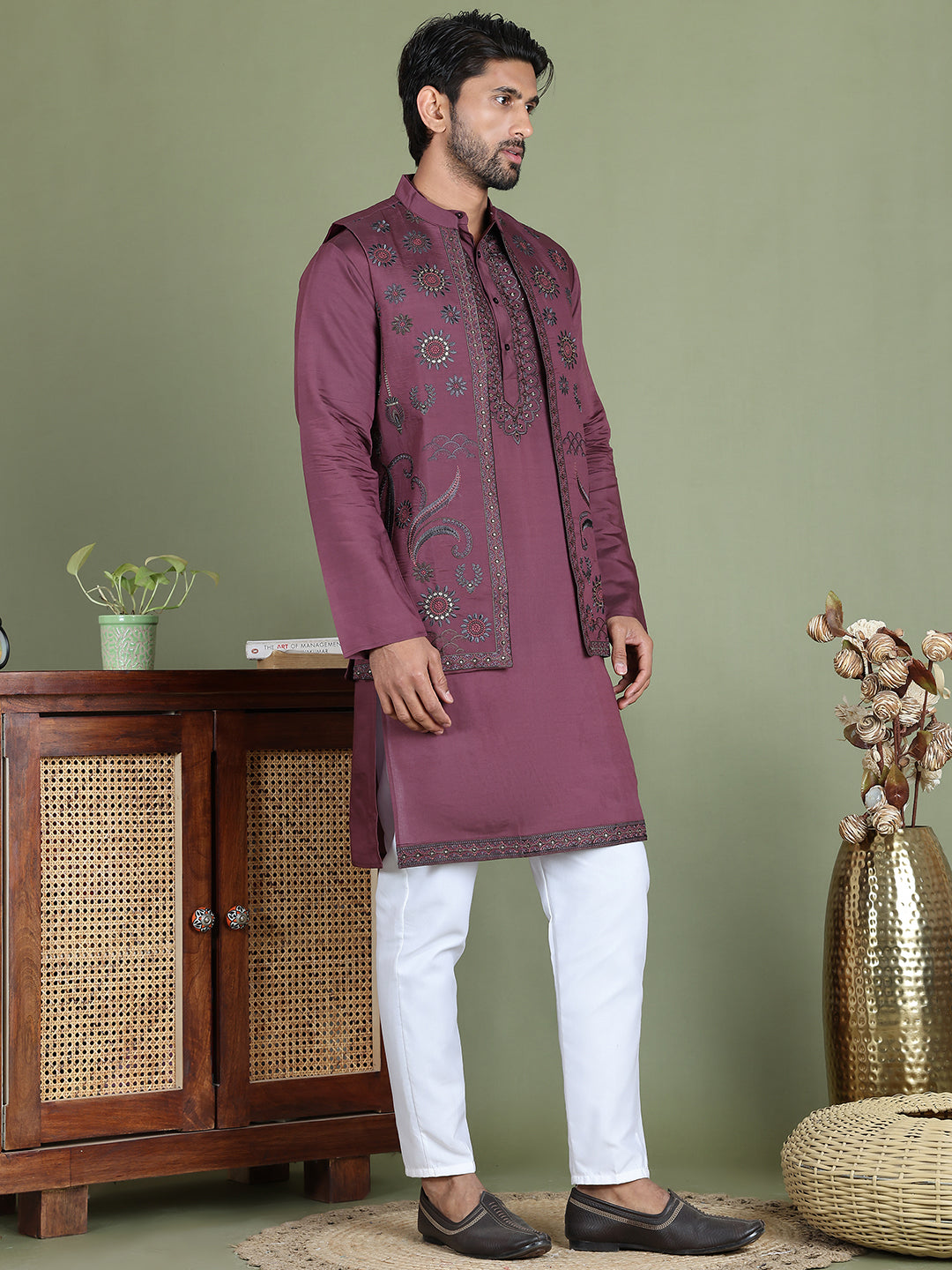  Indian Wear 05purple | DesiQlo