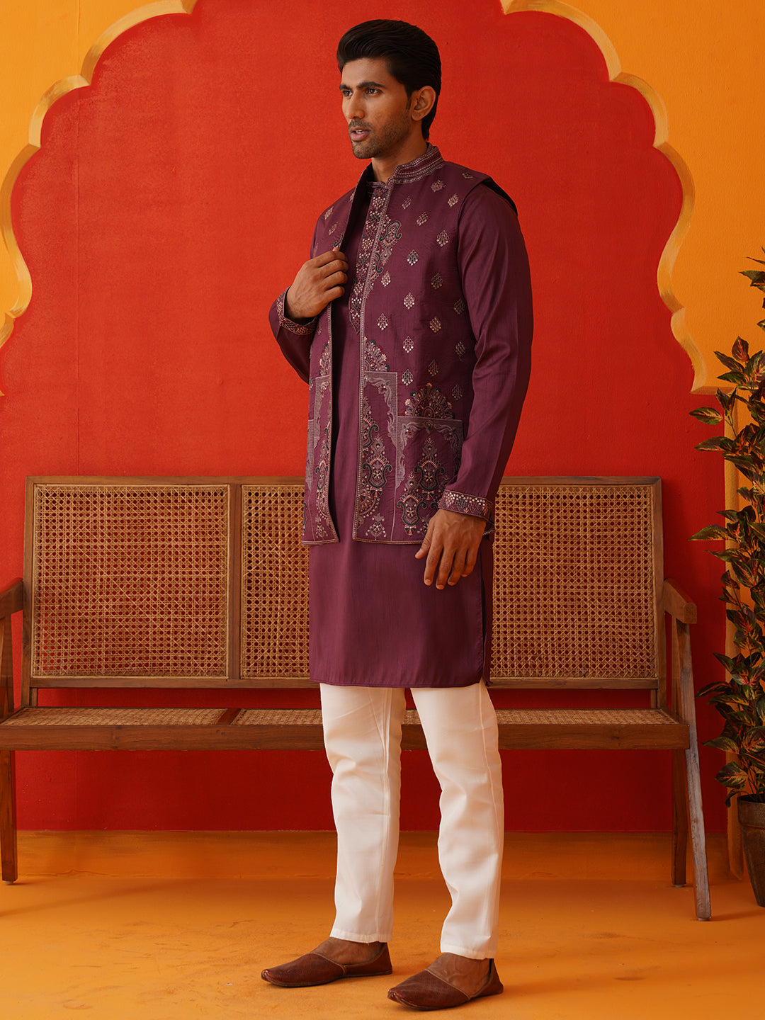  Indian Wear 39purple | DesiQlo