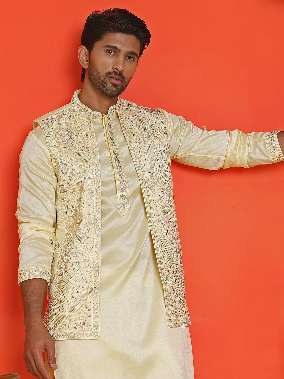 Indian Wear 68yellow | DesiQlo