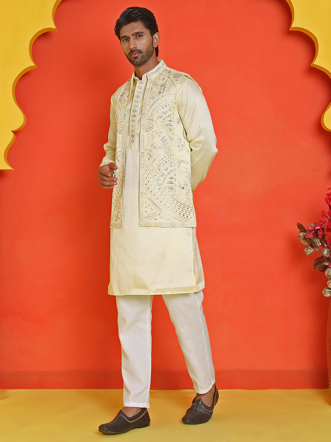  Indian Wear 68yellow | DesiQlo