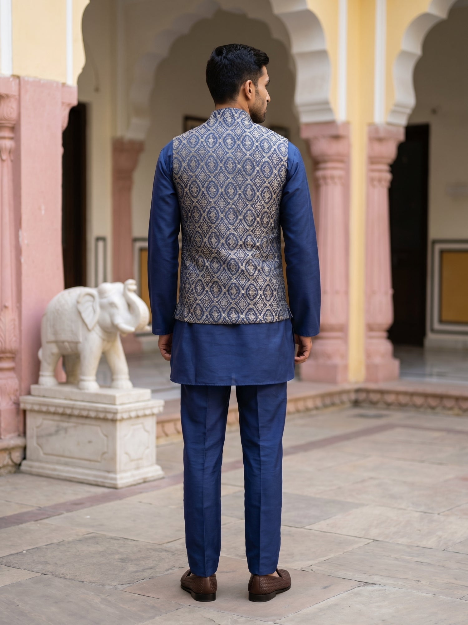 Indian Wear 072brown | DesiQlo