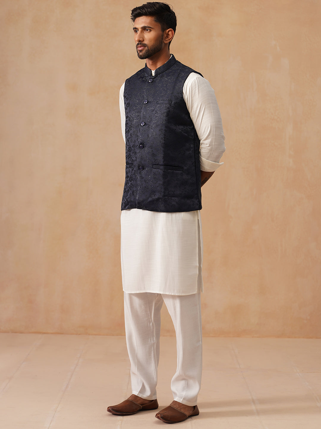 Navy Indian Wear 4135navy | DesiQlo 2