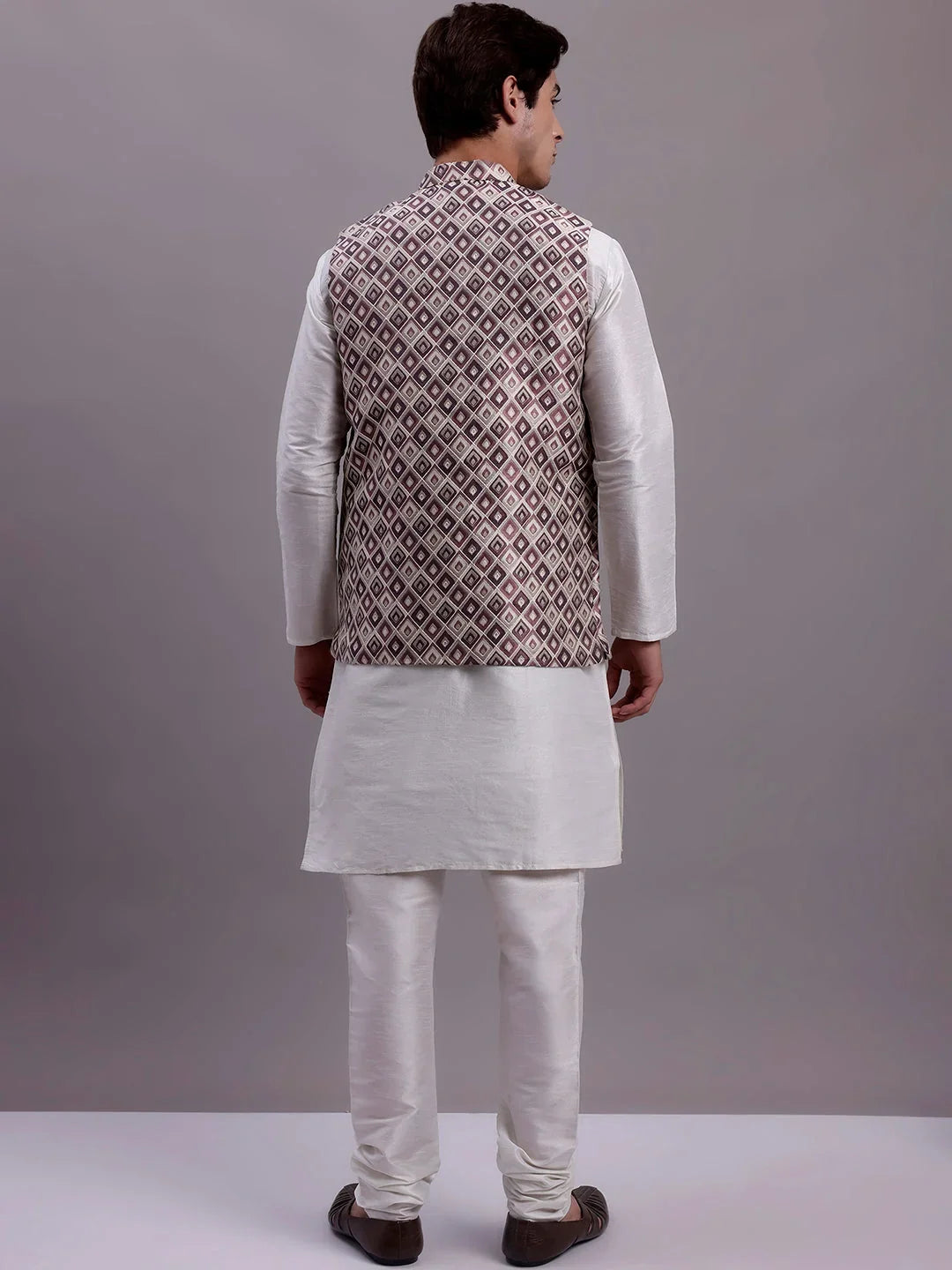 Purple Silk Solid Indian Wear JOKPWC_636W_4082Purple | DesiQlo