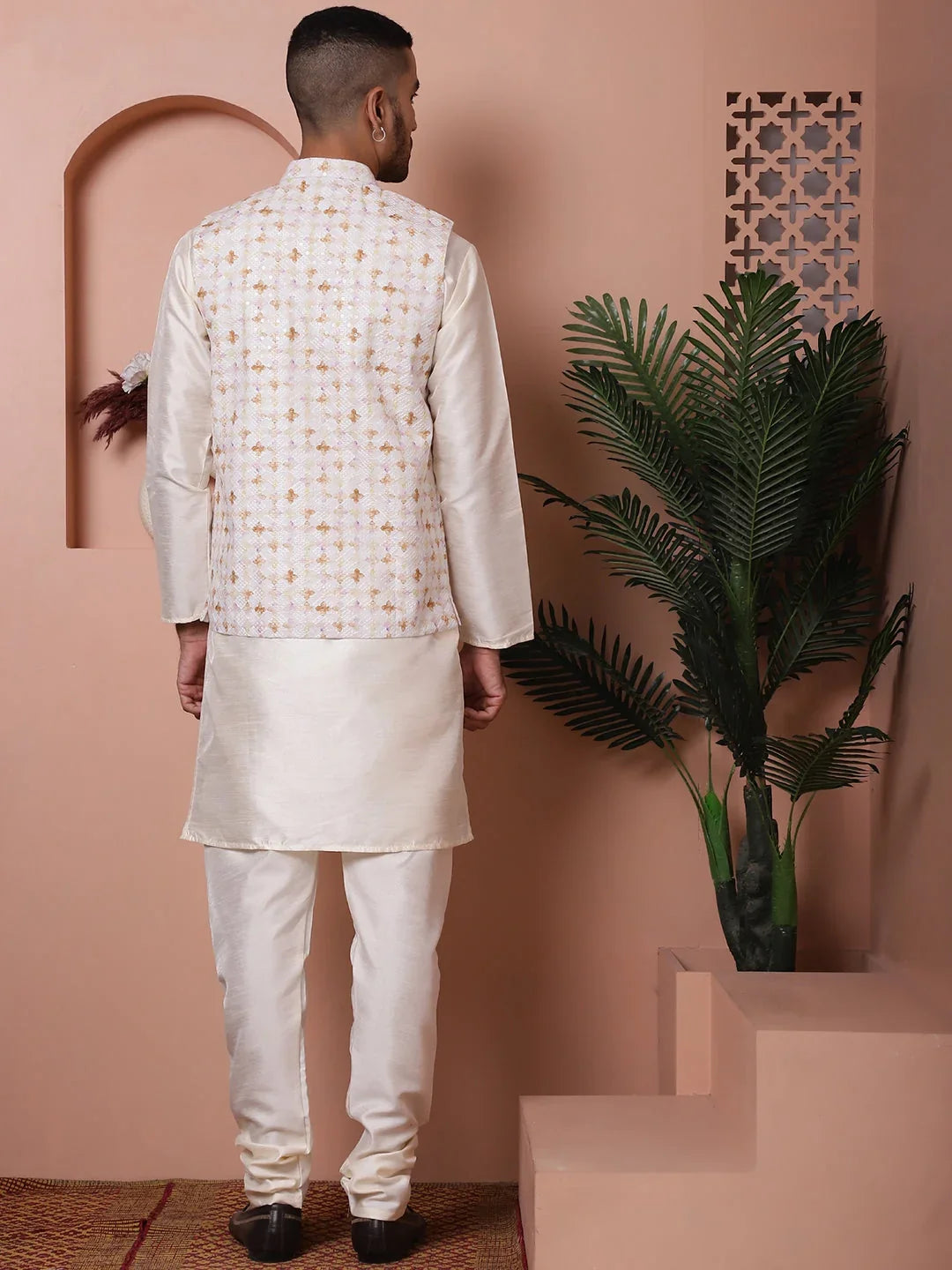 White Cotton Solid Indian Wear JOKPWC_636W_4100Off-White | DesiQlo