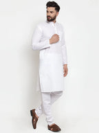 Men's Solid Cotton Kurtas