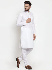 Men's Solid Cotton Kurtas