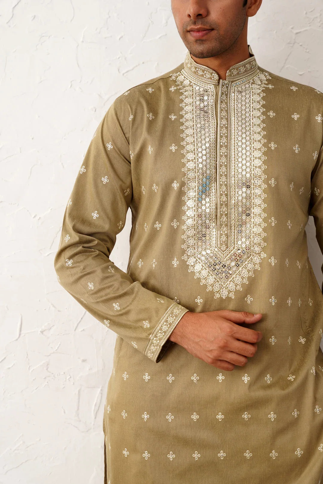 Beige Cotton Solid Indian Wear JOKP_P_5038Beige | DesiQlo