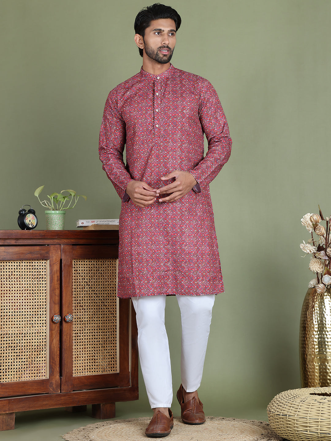  Indian Wear 42maroon | DesiQlo