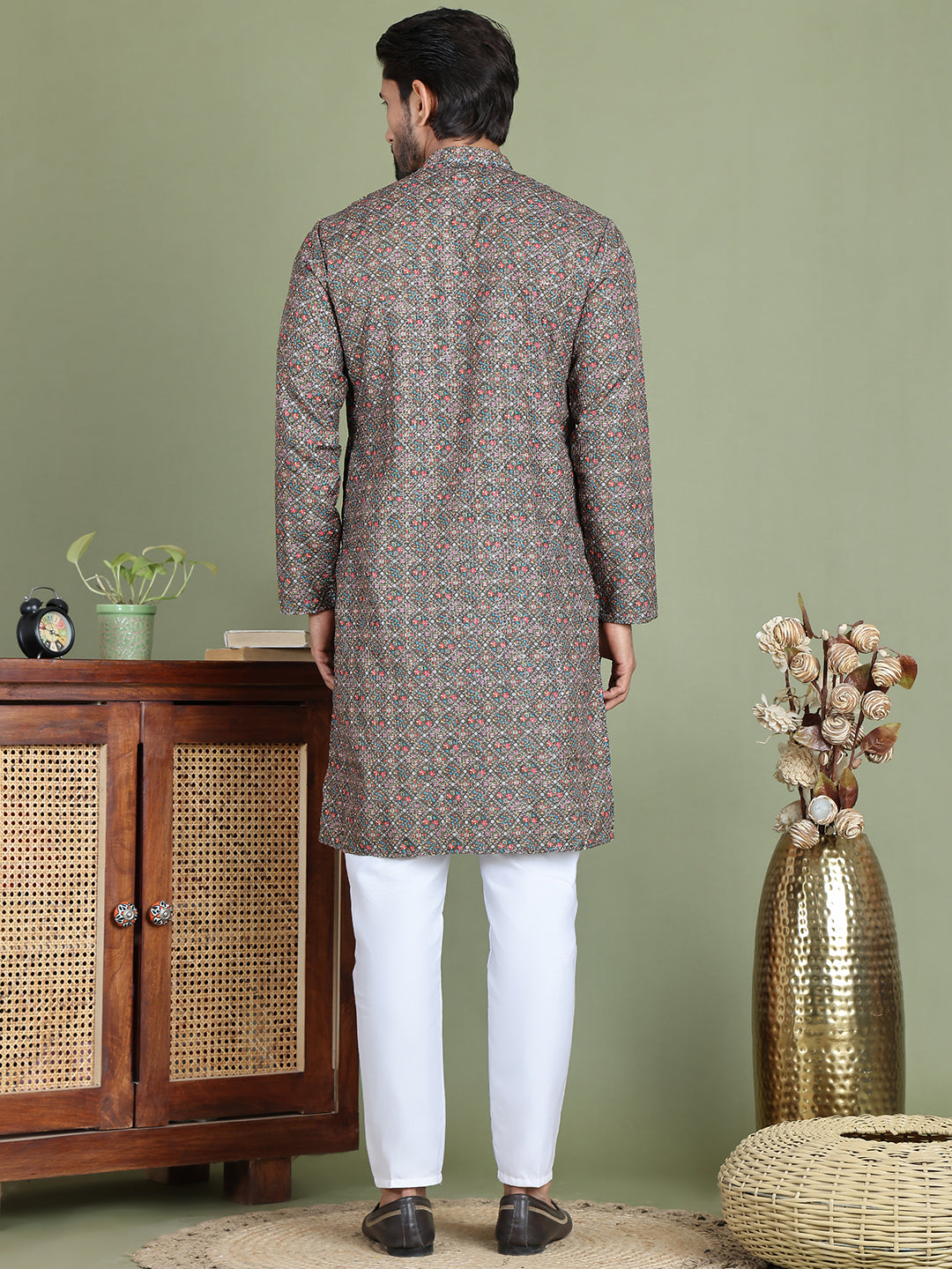 Olive Indian Wear 142olive | DesiQlo