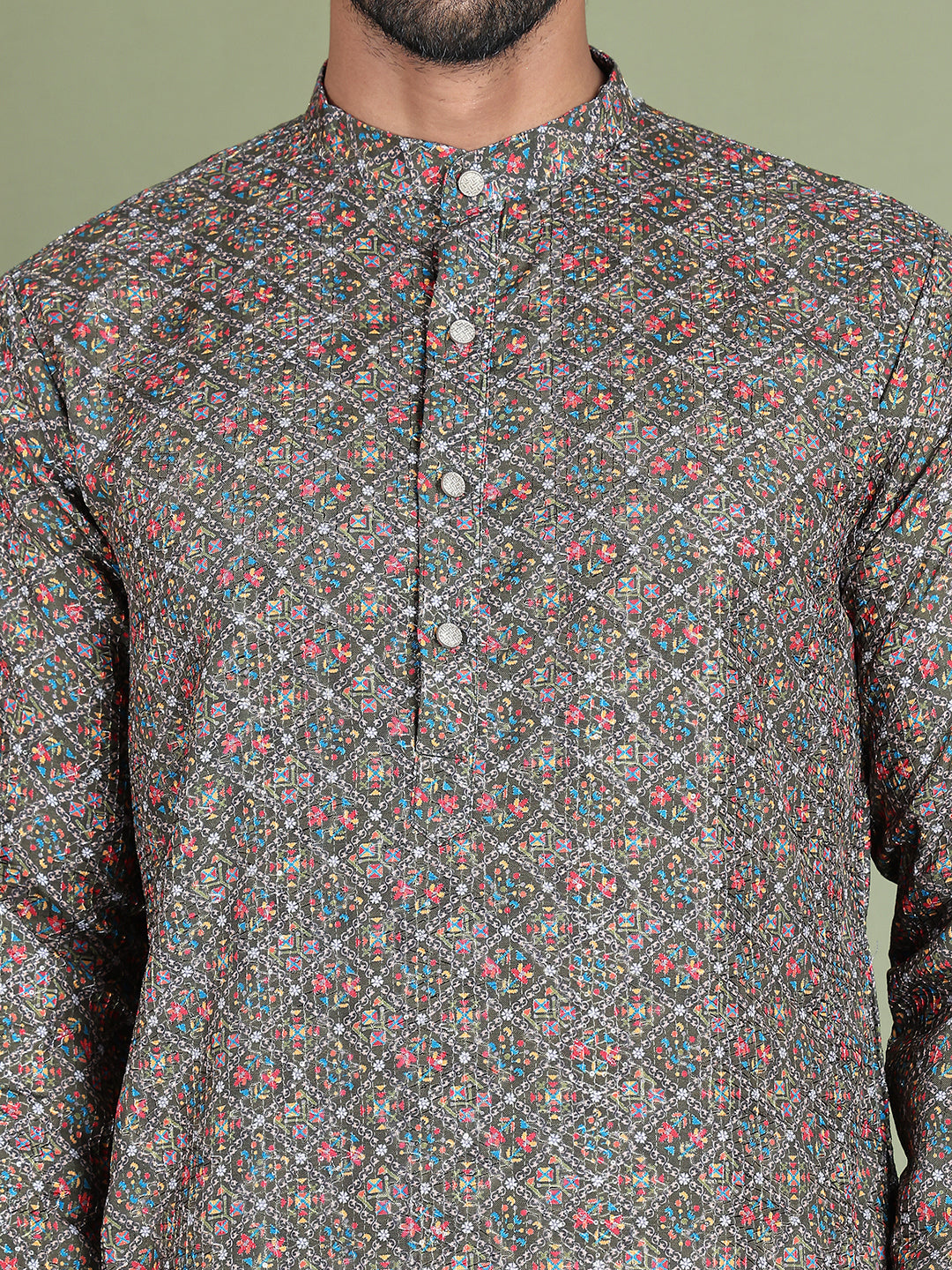 Olive Indian Wear 142olive | DesiQlo