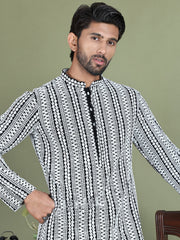 Embroidered and Mirror Work Kurta Pyjama Sets ( JOKP 5146Black ) [FF] [P-12]