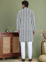 Embroidered and Mirror Work Kurta Pyjama Sets ( JOKP 5146Black ) [FF] [P-12]