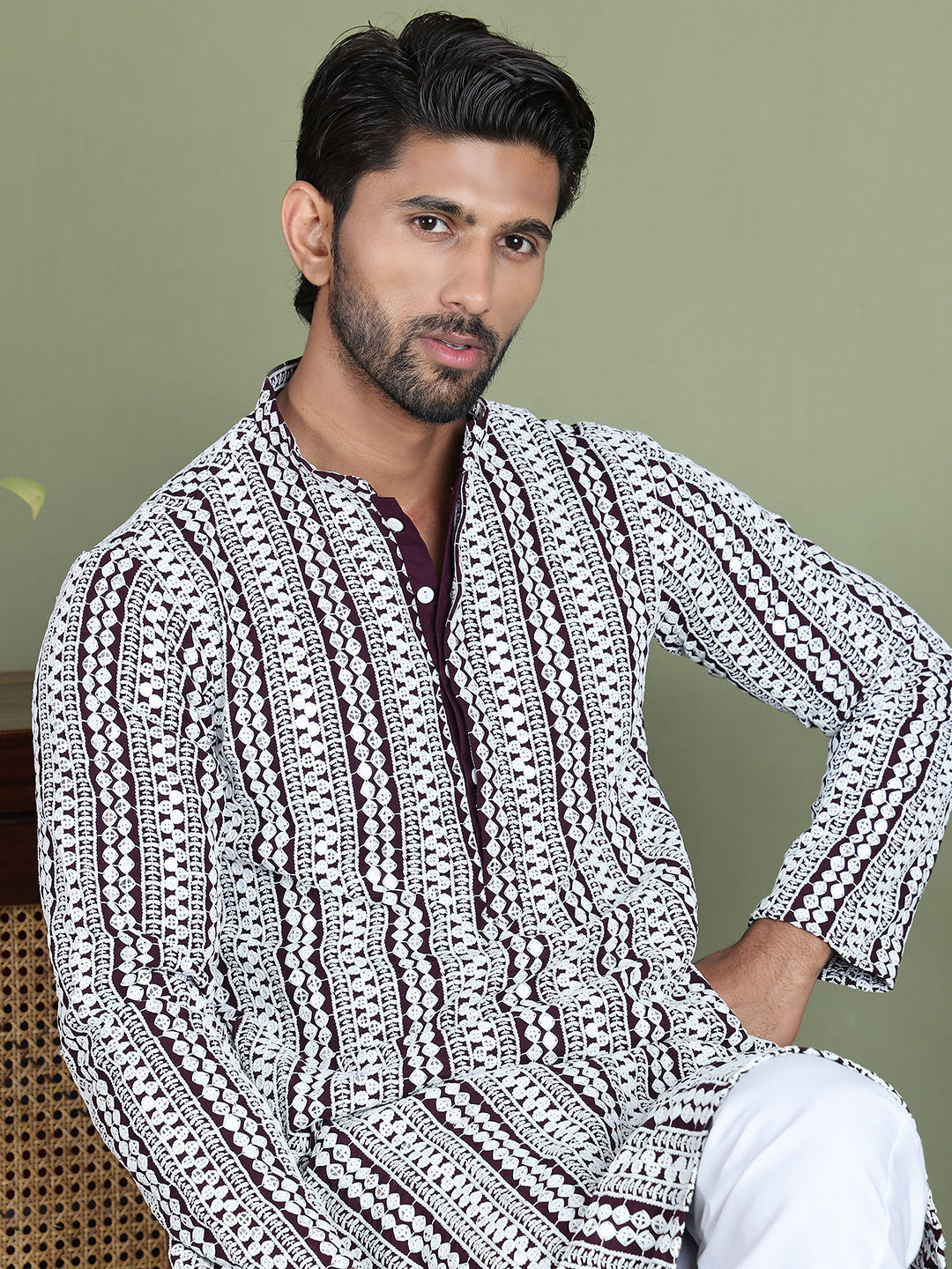  Indian Wear 46purple | DesiQlo