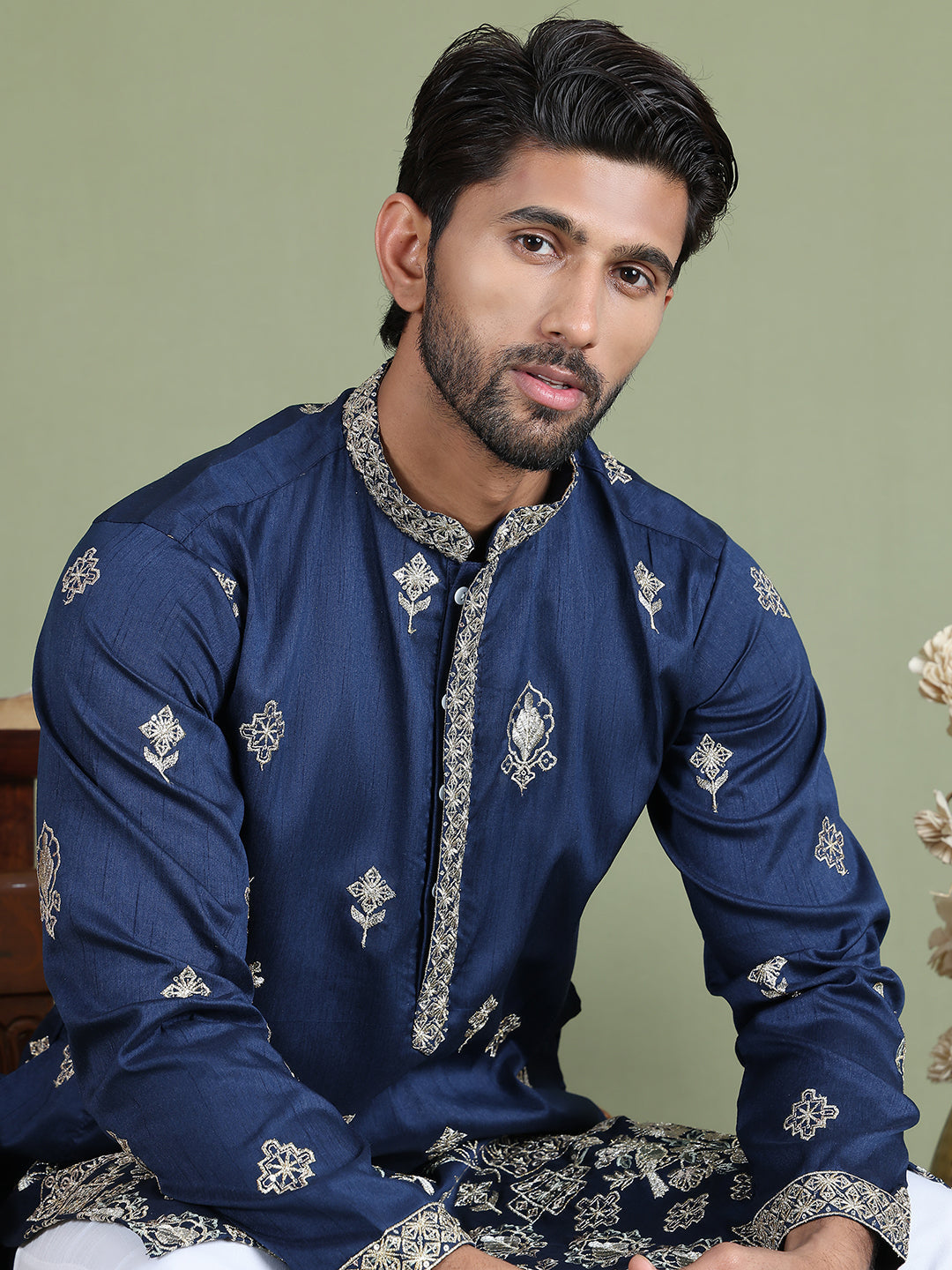 Navy Indian Wear 5155navy | DesiQlo