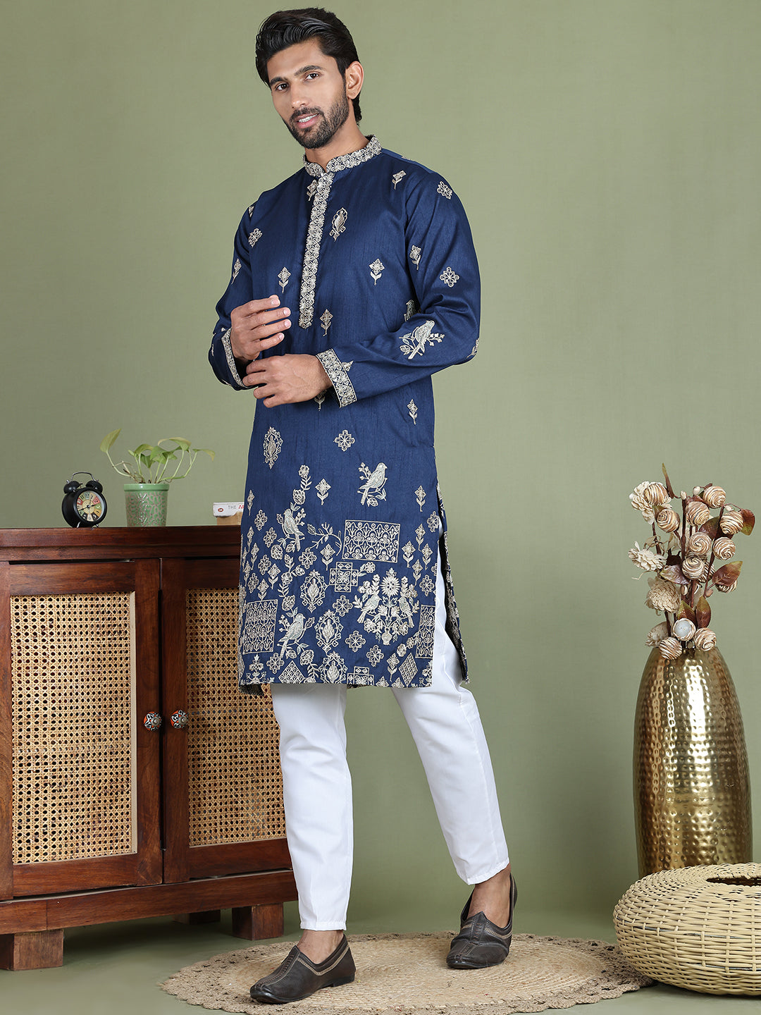 Navy Indian Wear 5155navy | DesiQlo