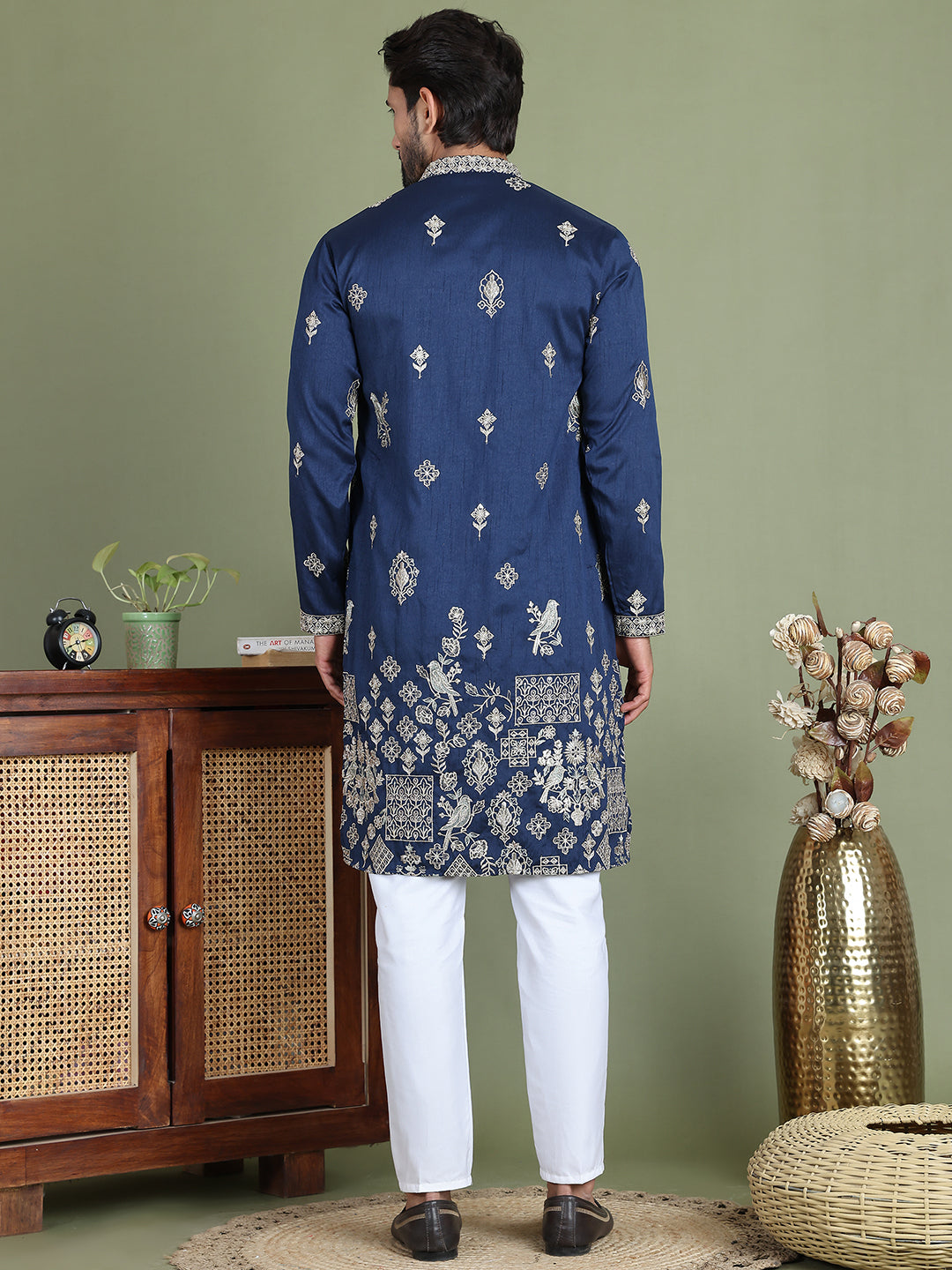 Navy Indian Wear 5155navy | DesiQlo