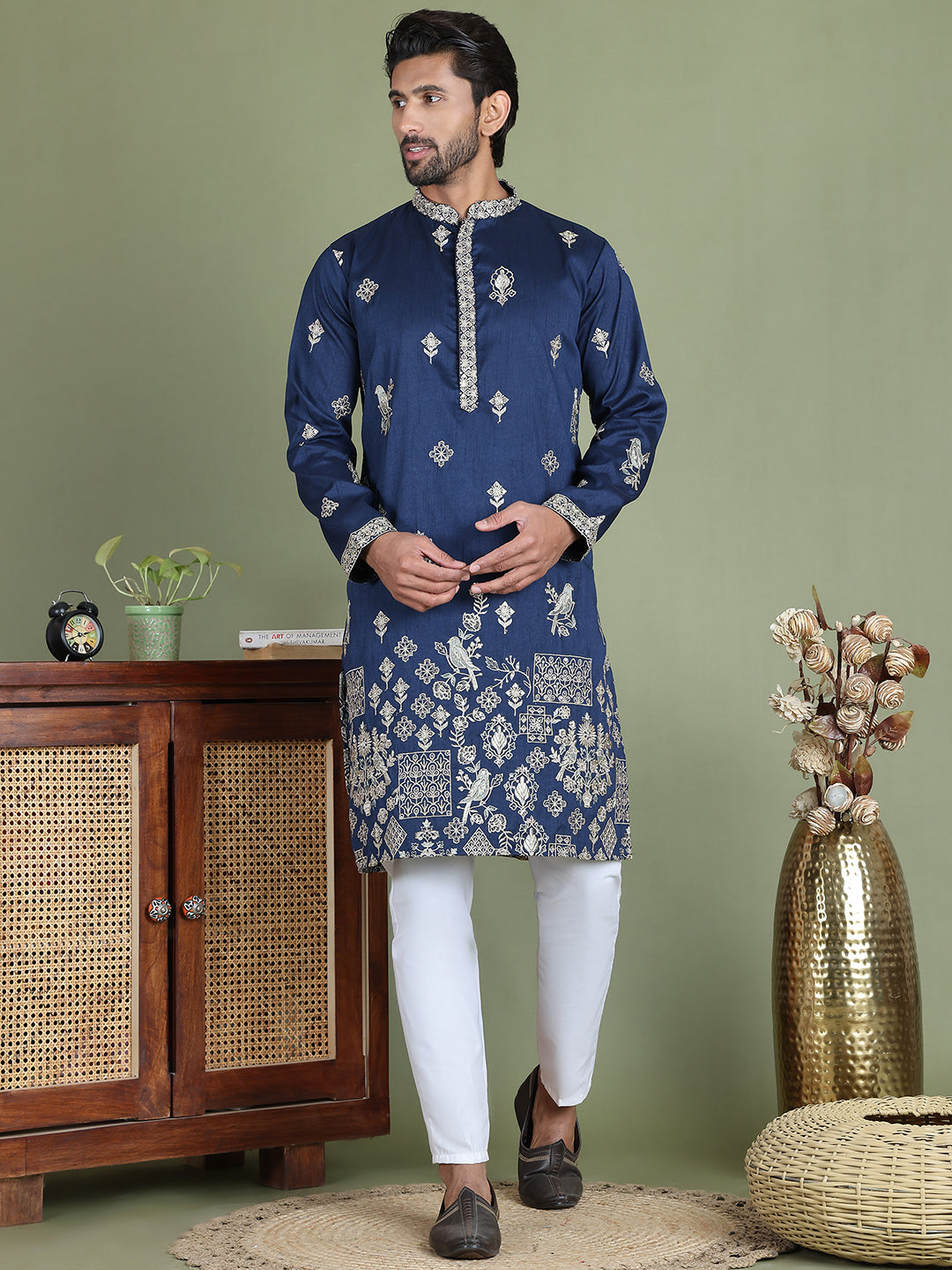 Navy Indian Wear 5155navy | DesiQlo