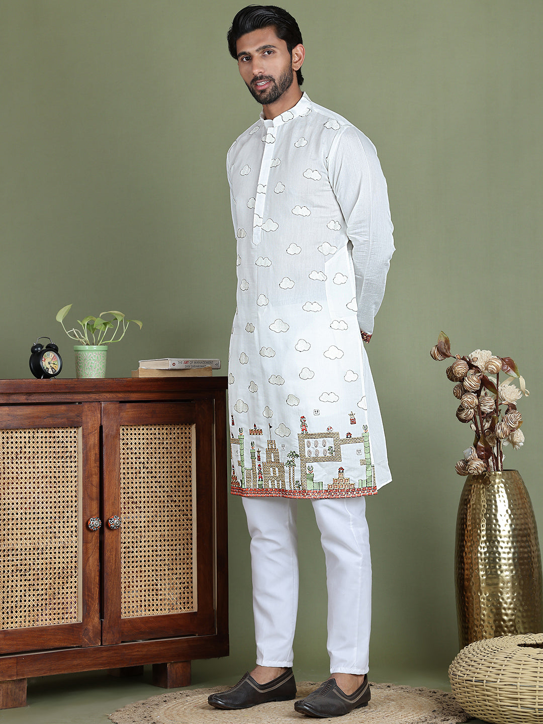  Indian Wear 162white | DesiQlo