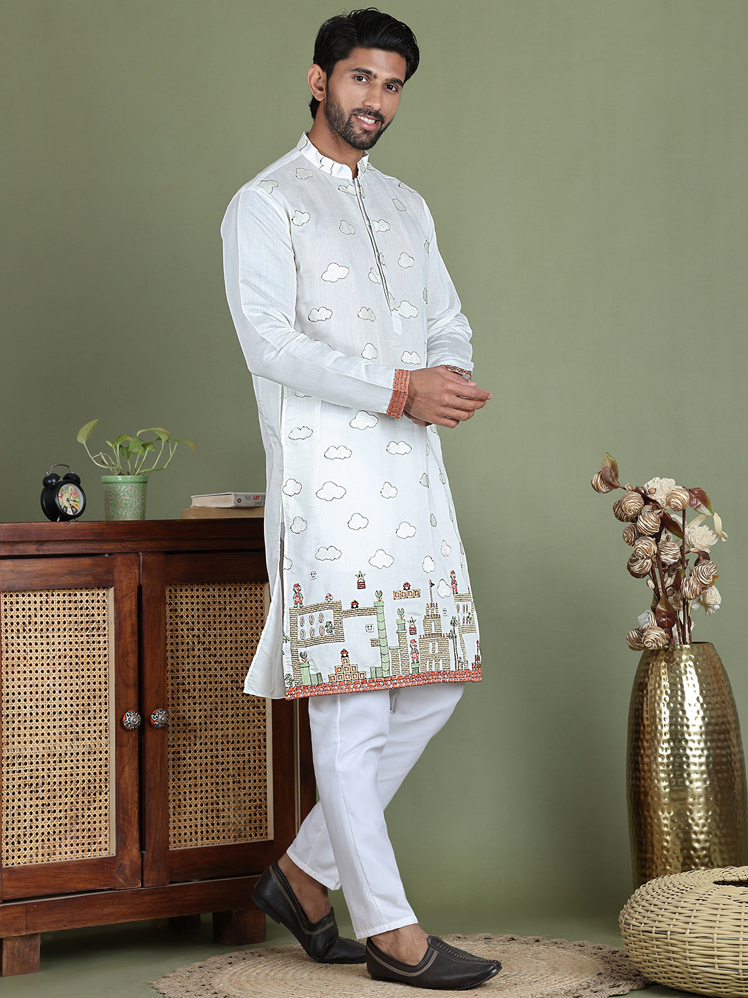  Indian Wear 162white | DesiQlo