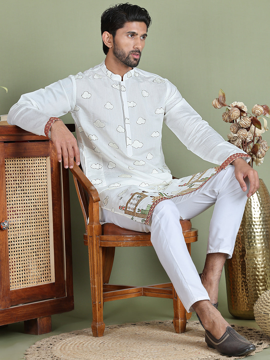  Indian Wear 162white | DesiQlo
