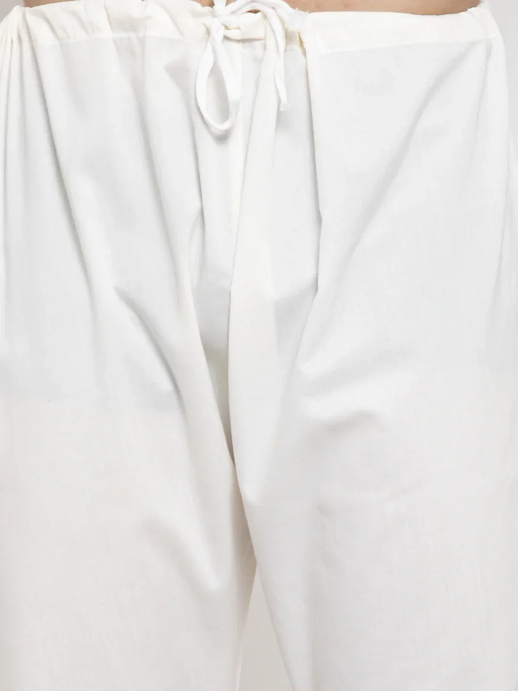 Men Cream Chikan Kurta with Churidar ( JOKP 561 Cream )-JOKP-561