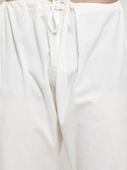 Men Cream Chikan Kurta with Churidar ( JOKP 561 Cream )-JOKP-561