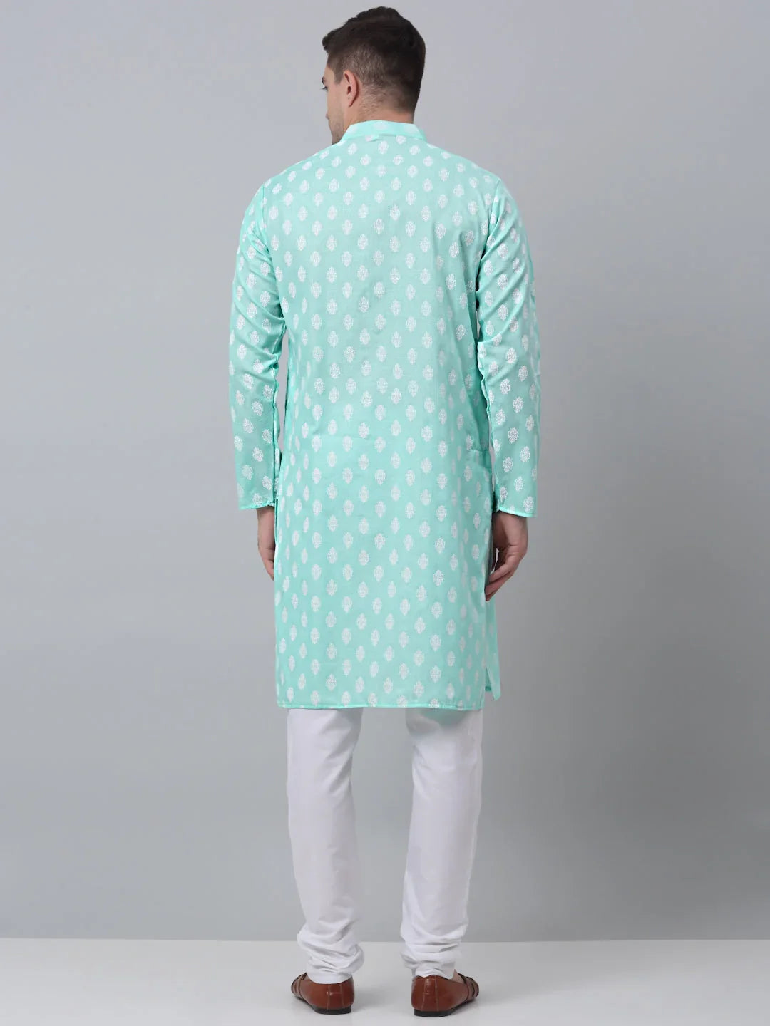 Green Cotton Solid Indian Wear JOKP_650Green | DesiQlo