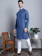 Men's Cotton Best Floral printed kurta Pyjama
