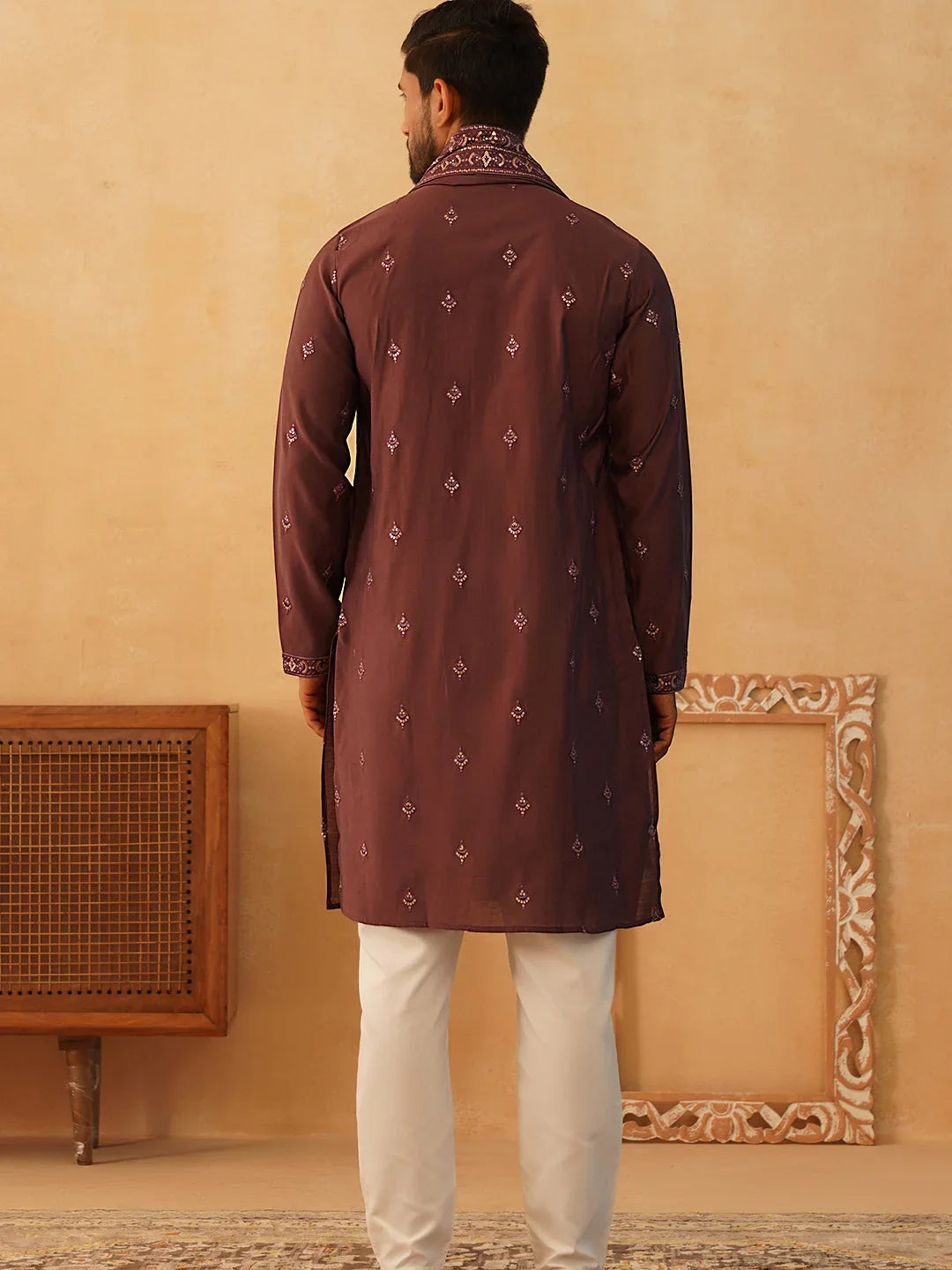 Purple Silk Solid Indian Wear JOKP_D_5088Purple | DesiQlo