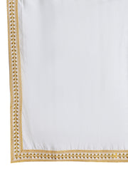 Embroidered & Sequin Kurta Pyjama With Dupatta ( JOKP D 5091Mustard ) [FF] [M16-18 & N16-18]