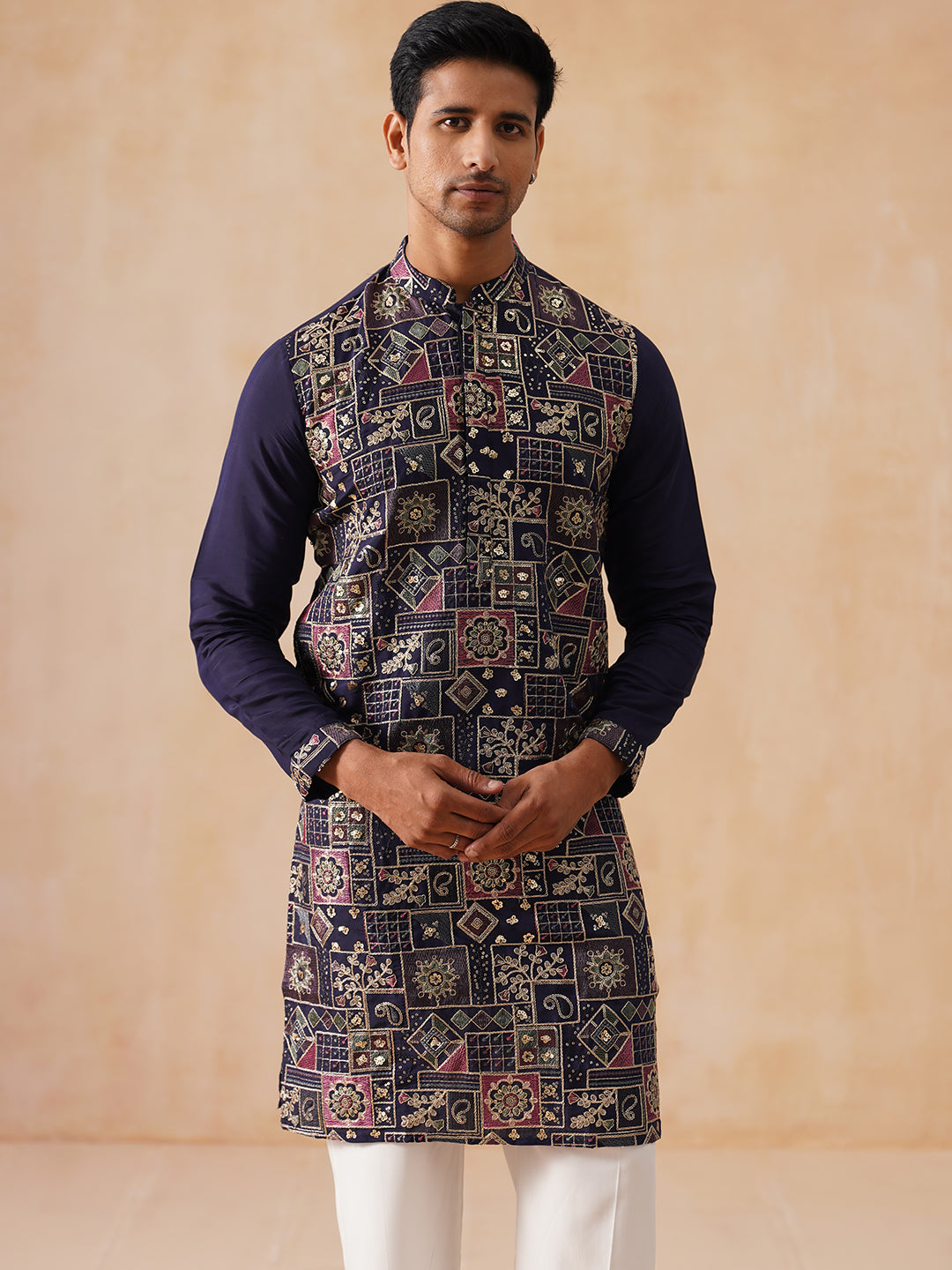 Navy Indian Wear 5174navy | DesiQlo 2
