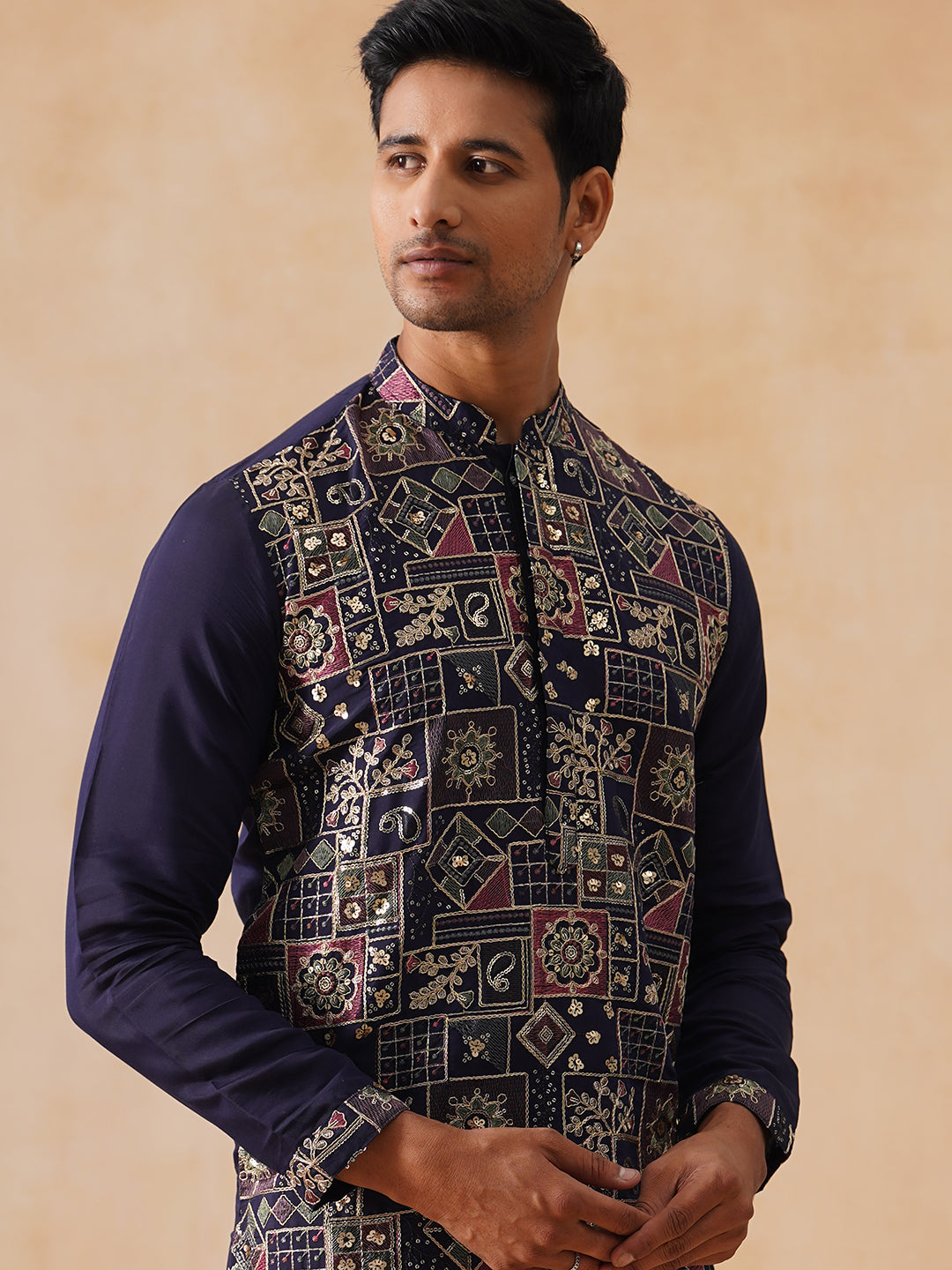 Navy Indian Wear 5174navy | DesiQlo 2