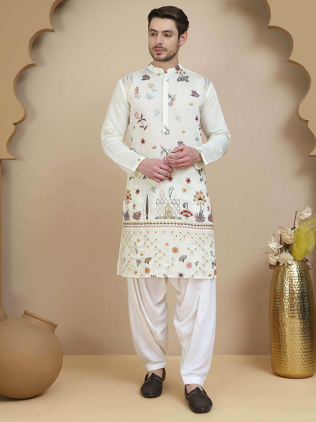 Indian Wear 140white | DesiQlo