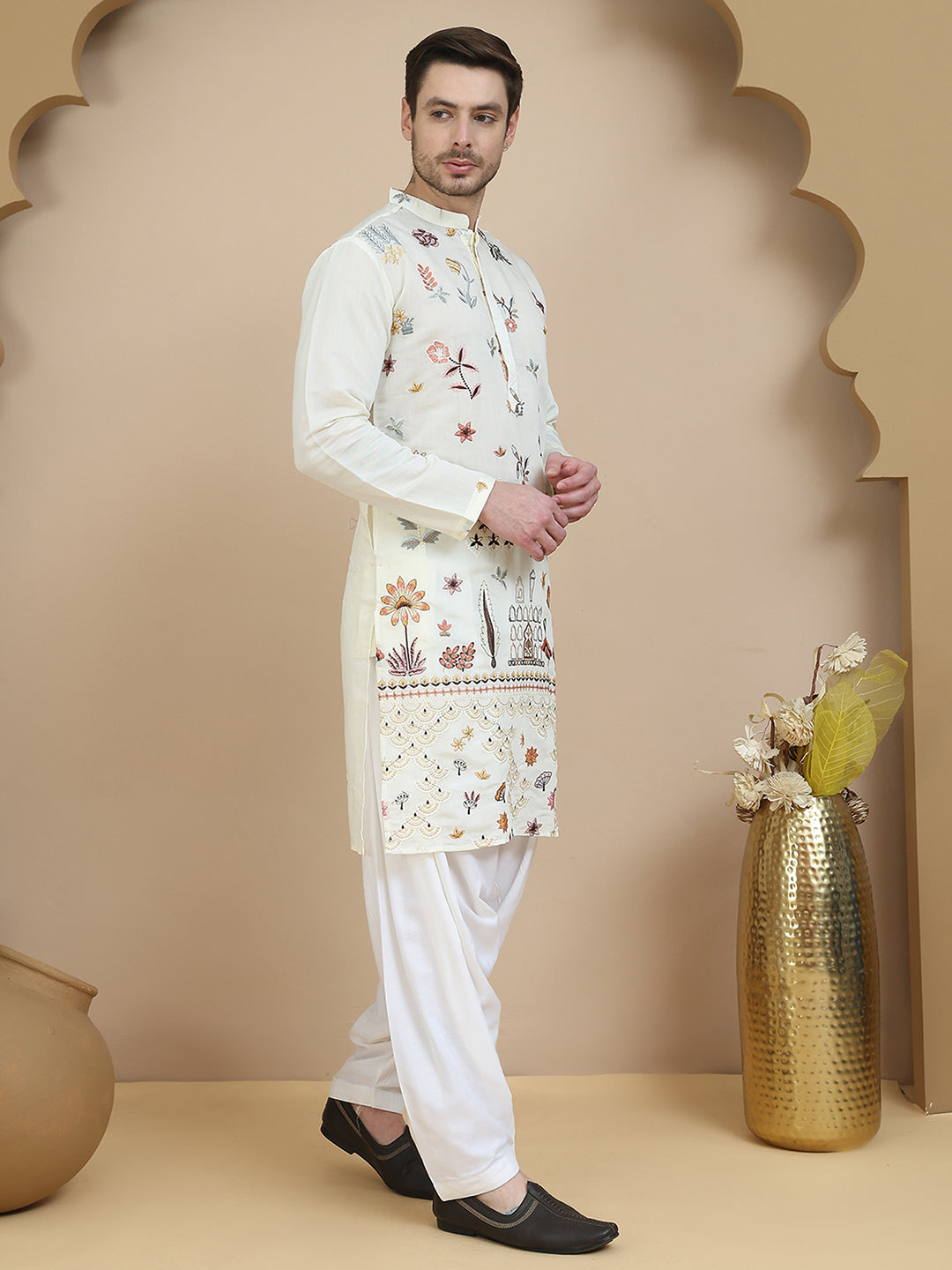  Indian Wear 140white | DesiQlo
