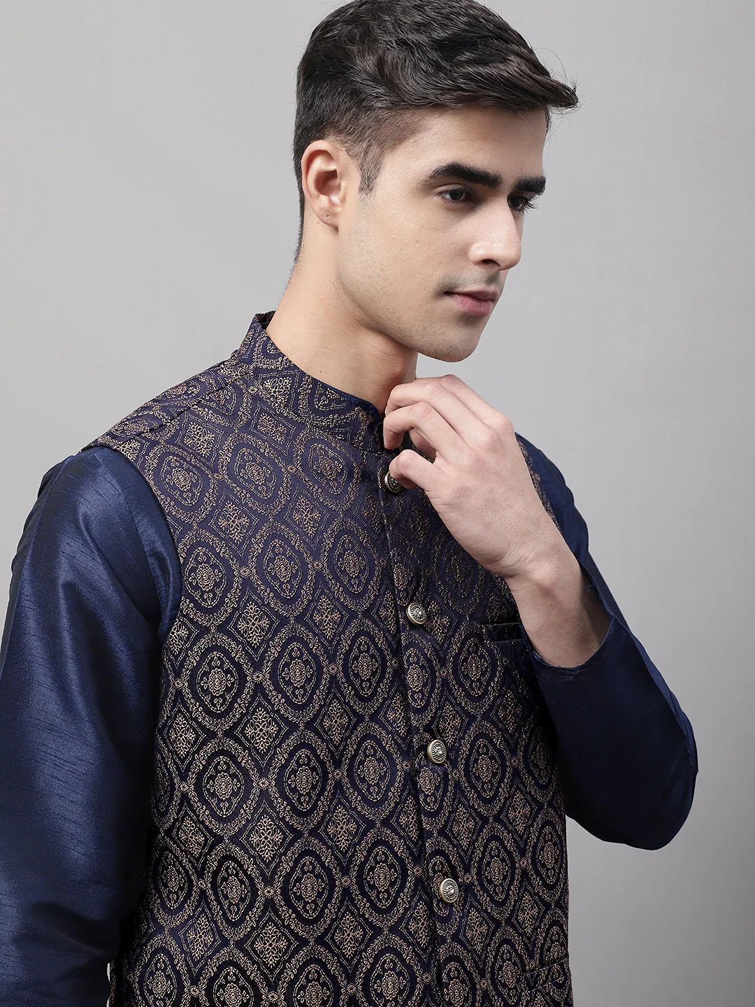 Brown Cotton Solid Indian Wear JOWC_4072Brown | DesiQlo