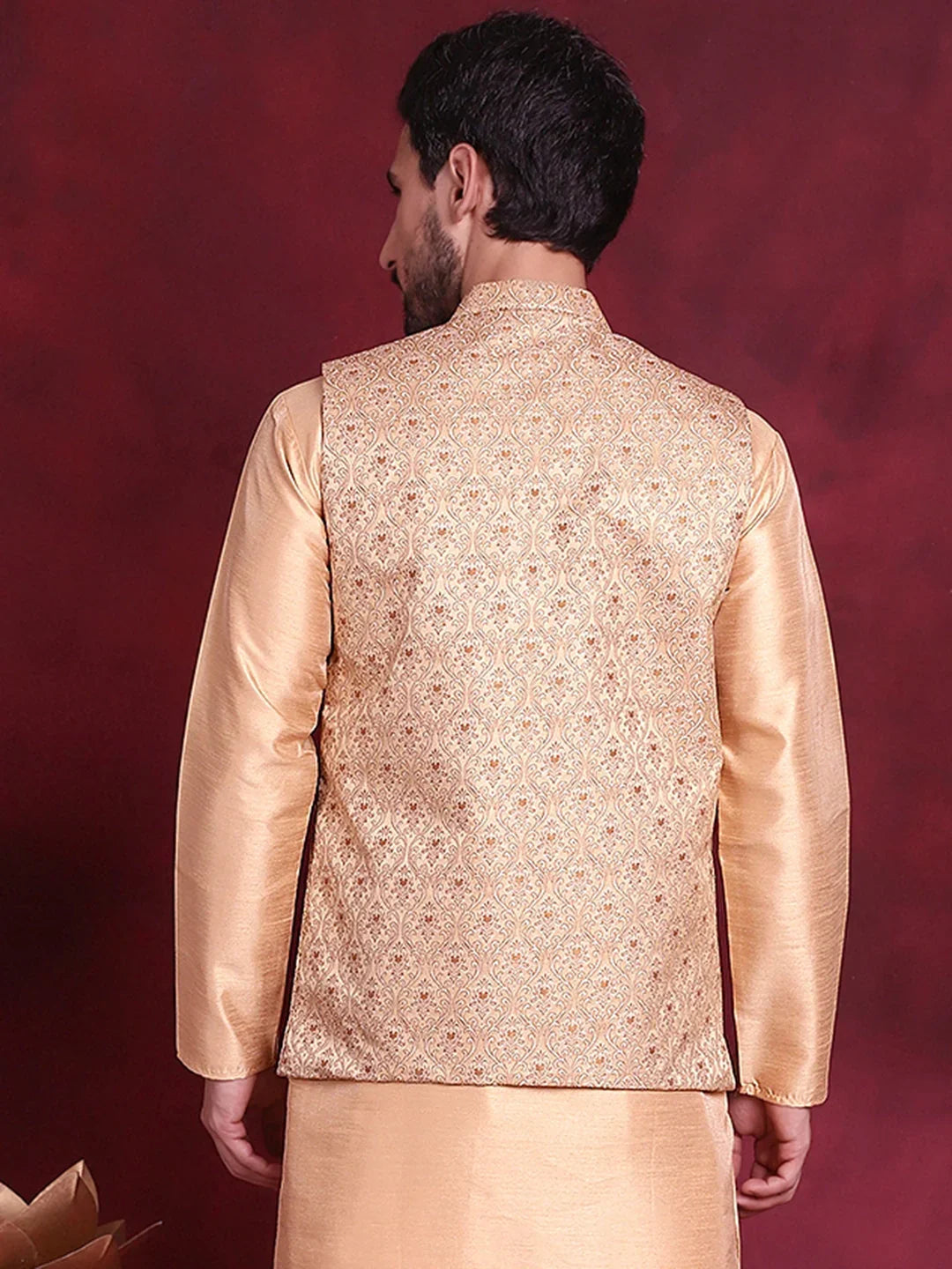 Cream Silk Solid Indian Wear JOWC_4089Cream | DesiQlo