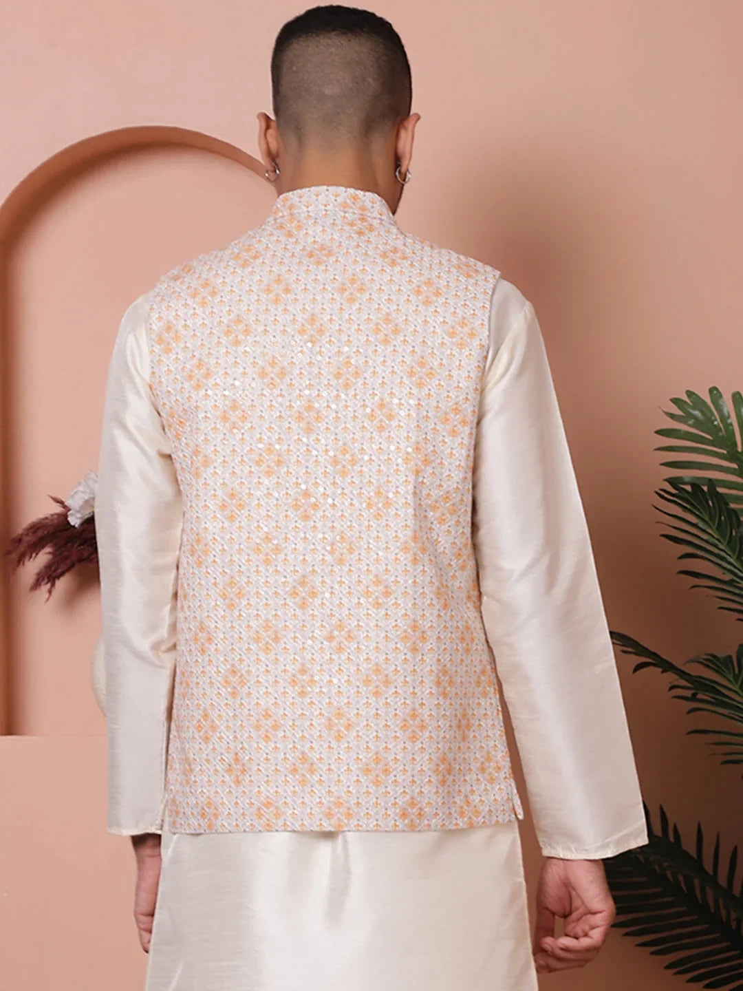 Orange Cotton Solid Indian Wear JOWC_4100Orange | DesiQlo
