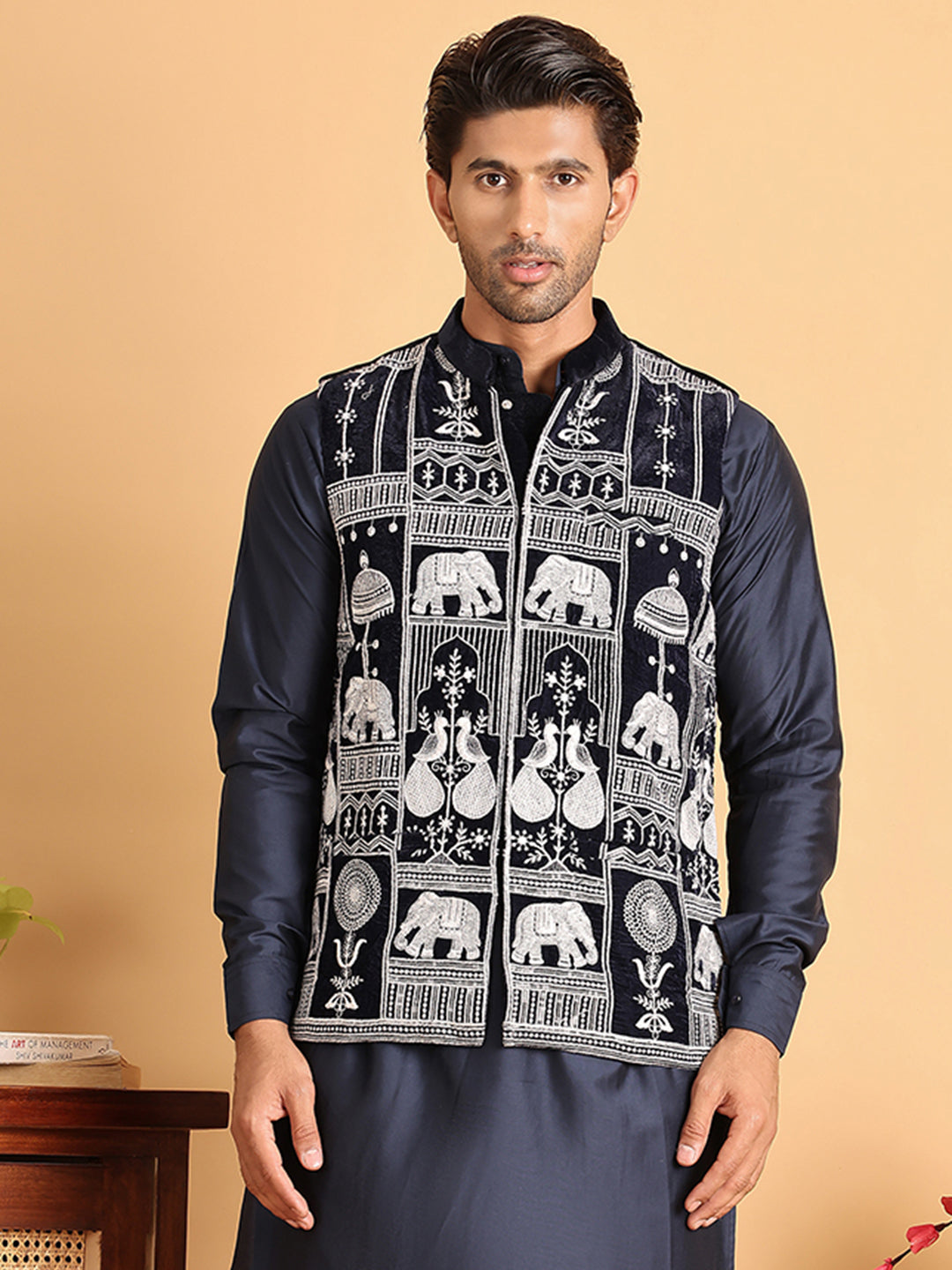 Navy Indian Wear 4119navy | DesiQlo